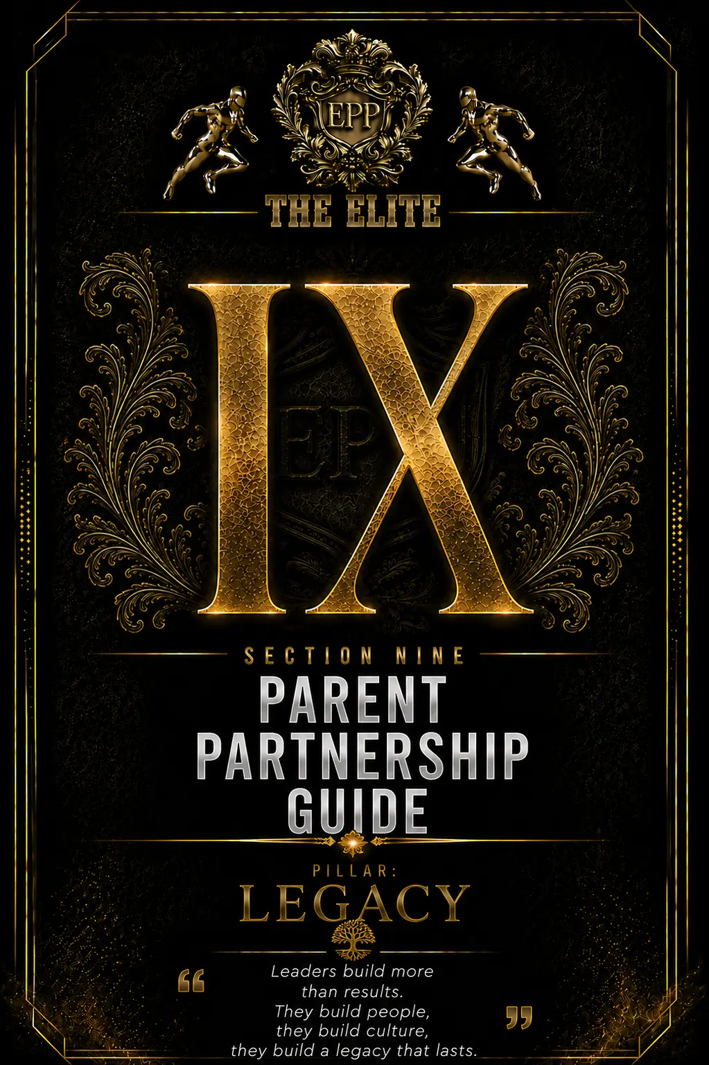LEGACY: Parent Partnership Guide — original EPP pillar artwork