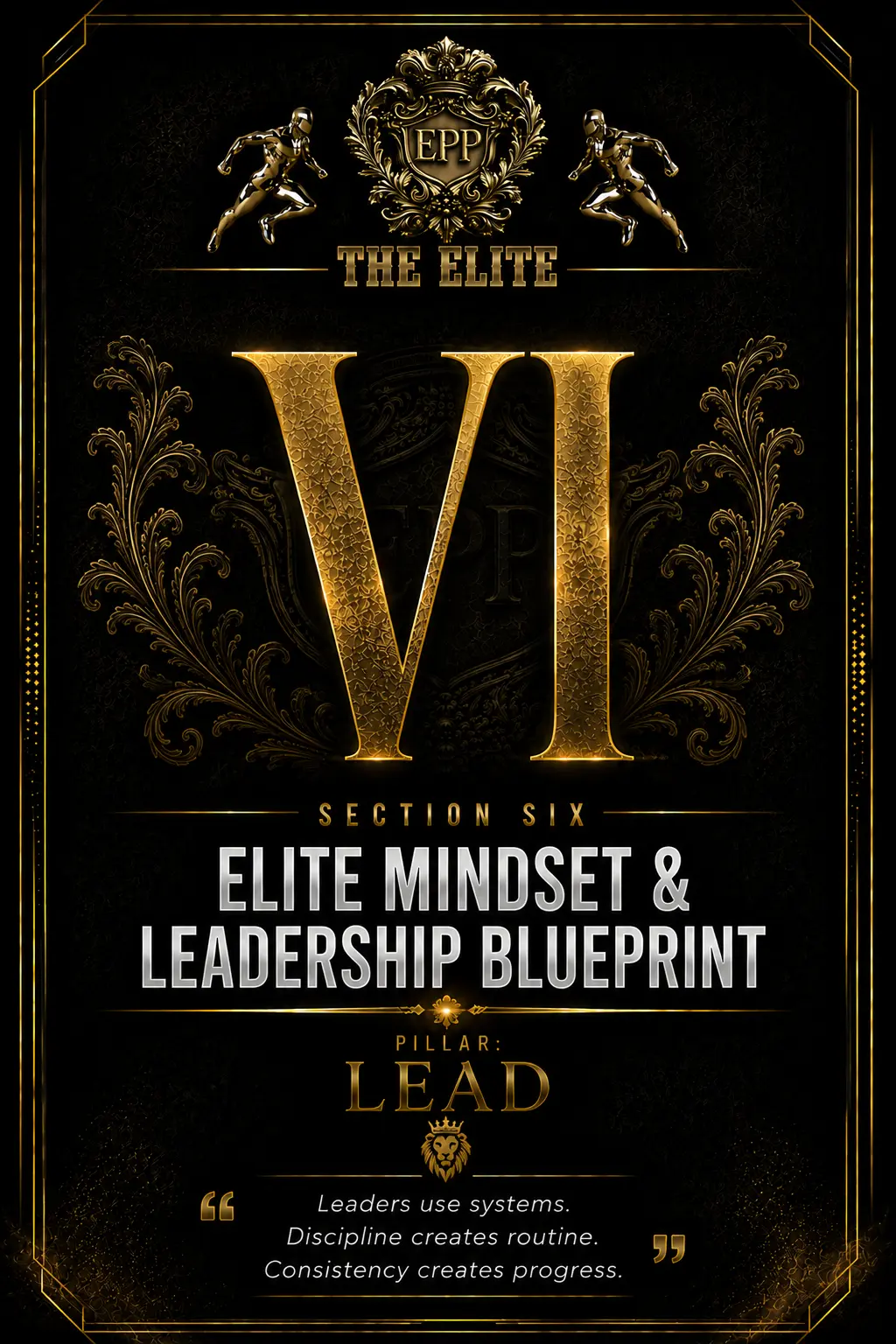 LEAD: Elite Mindset & Leadership Blueprint — original EPP pillar artwork